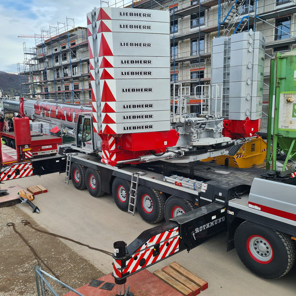 Rothmund verstärkt Kranflotte mit Liebherr LTM 1450-8.1